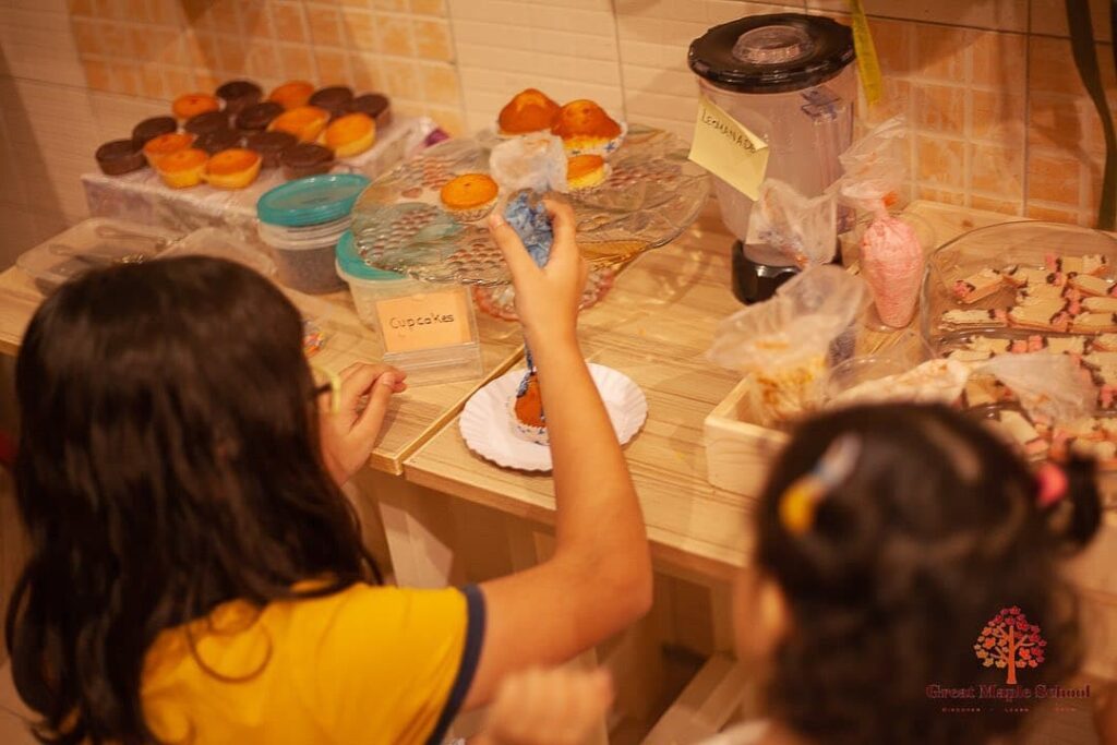 Cupcake Baking Class at GMS